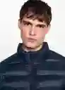Abrigo Anorak Jacketw7 Navy Talla 20 Niños Mango