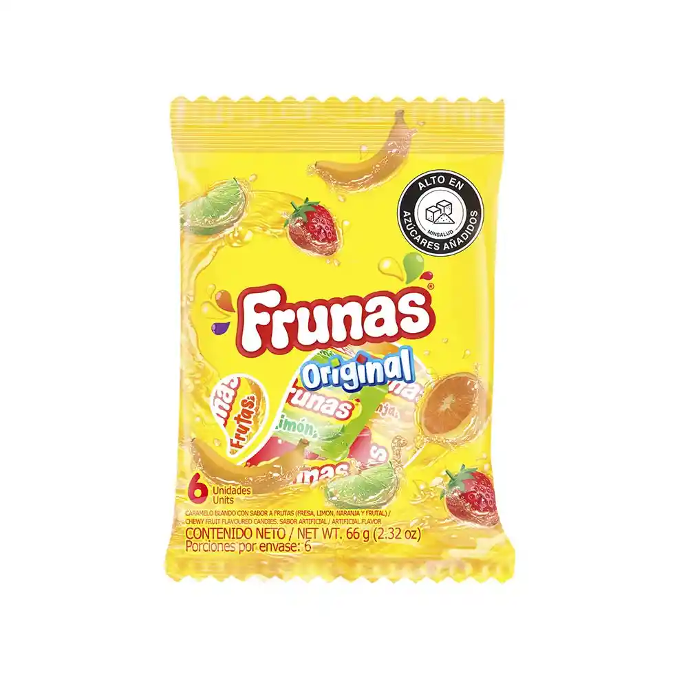 Caramelo Frunas Originalx10g C/u