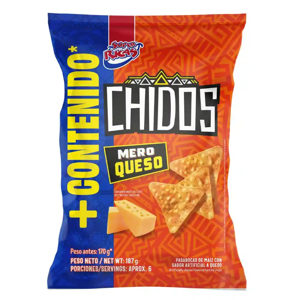 Pasabocas Super Ricas Mero Queso