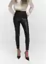 Leggings Groto Negro Talla XL Mujer Mango