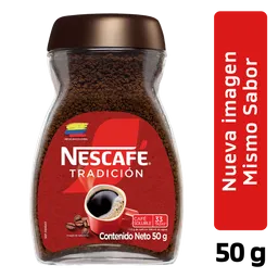 Café instantáneo NESCAFÉ Tradición x 50g