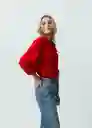 Camisa Bellie Mujer Rojo Adrenalina Medio T S 012G332 Naf Naf
