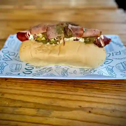 Perro Caliente Suizo Mexi Hawaiano