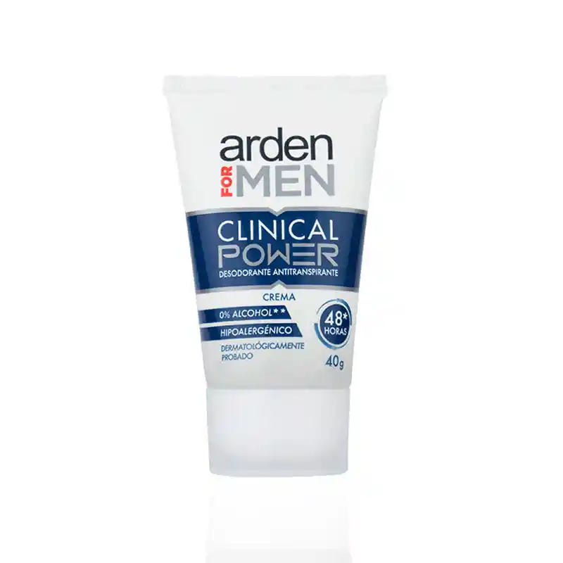 Arden For Men Desodorante Clinical Power en Crema