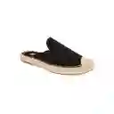Zuecos Spadrilla Cleo Negro Talla 38