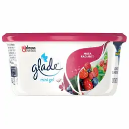 Glade ambientador en gel lata mora radiante, 70gr
