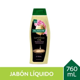 Jabón Líquido Corporal Palmolive Luminous Oils Macadamia y Peónia 760ml