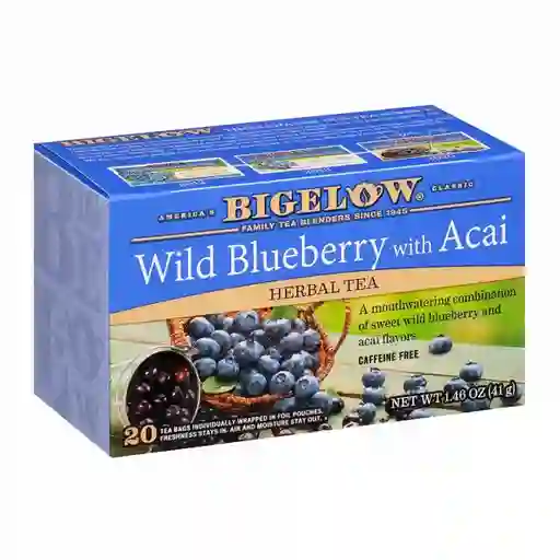 Bigelow té Herbal Arándanos y Acaí