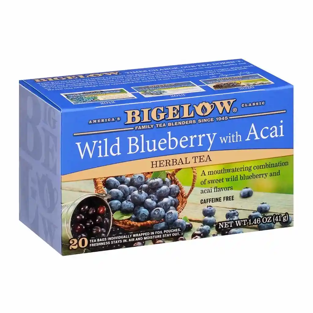 Bigelow té Herbal Arándanos y Acaí