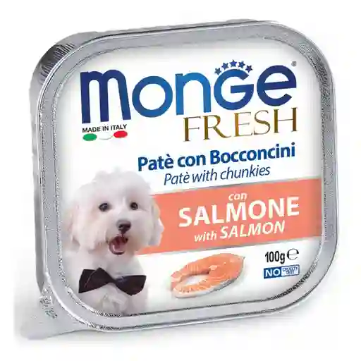 Monge Alimento para Perro Fresh  Paté Salmon