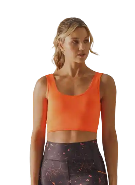 Top Naranja Talla L Bronzini