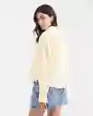 Camisa Linen Essential Amarillo Impala Claro Talla S Chevignon