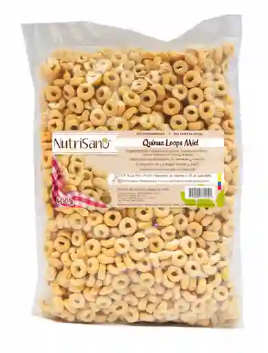 Nutrisano Cereal Quinua Loops Miel