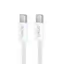 Cable de Carga y Datos Para Iphone 15 Blanco Miniso