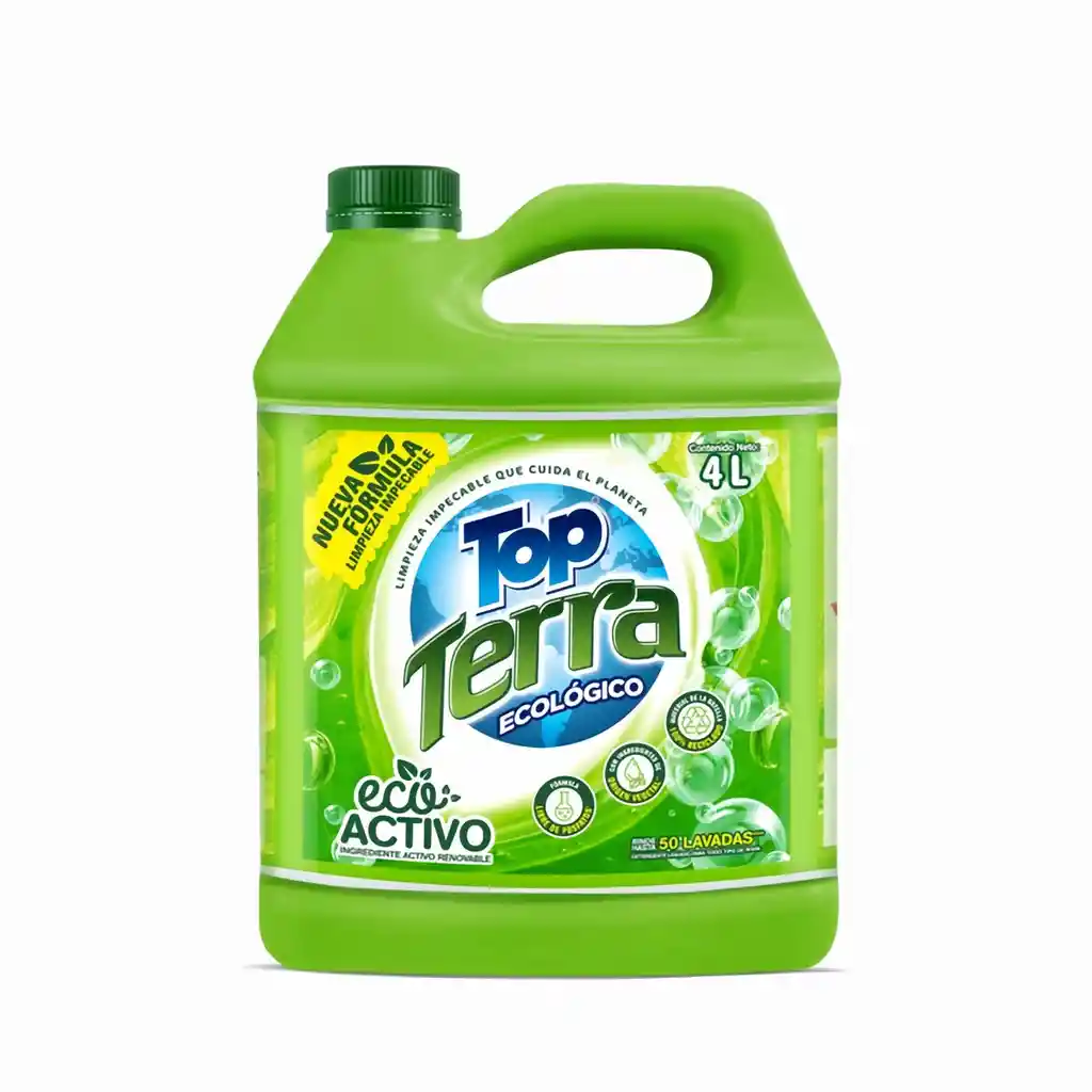 Top Detergente Liquido Terra