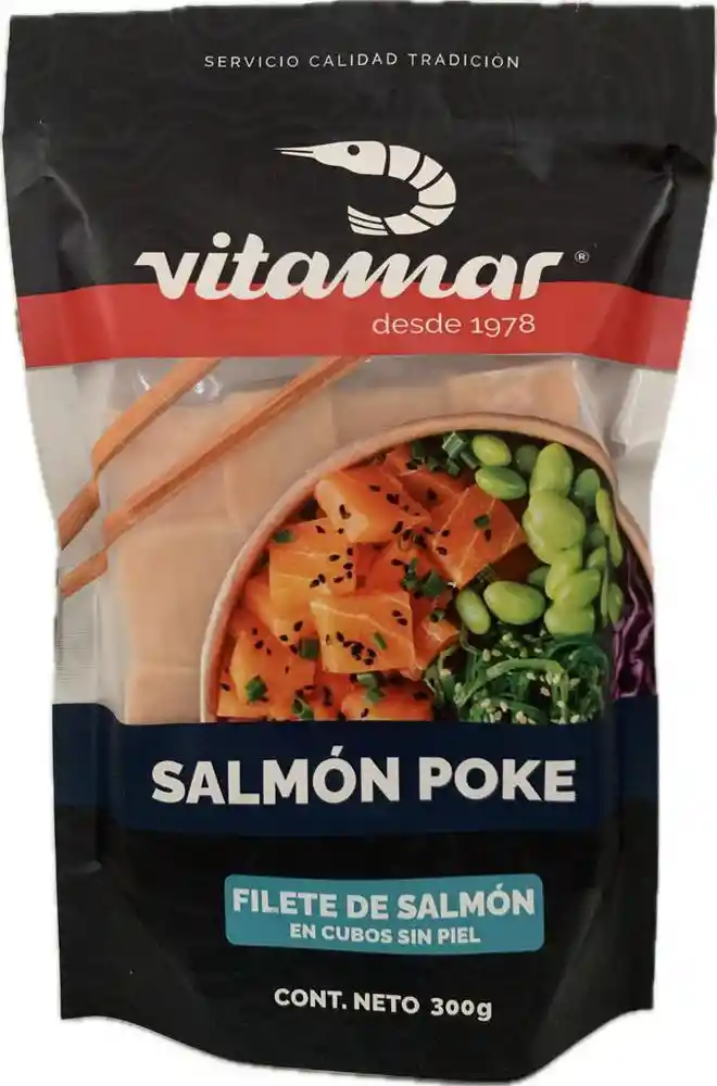 Filete de Salmon Poke Vitamar