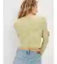 Suéter Tejido Mujer Verde T MEDIUM 400387600211 American Eagle