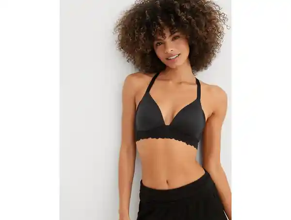 Brasier Aerie Negro Talla 34 C American Eagle