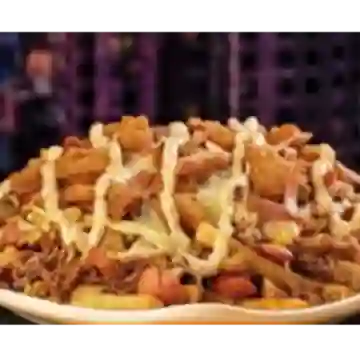 Salchipapa Especial