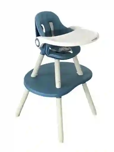 Bebesit Silla Comedor 3 en 1 Baby Desk Azul