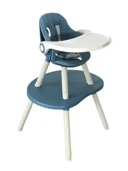 Bebesit Silla Comedor 3 en 1 Baby Desk Azul