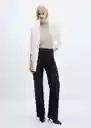 Buzo Cardigan Alma Crudo Talla S Mujer Mango