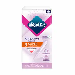 Nosotras Tampones con Aplicador Super Sensiti-V