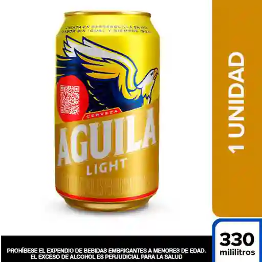 Cerveza Aguila Light (330 Ml)