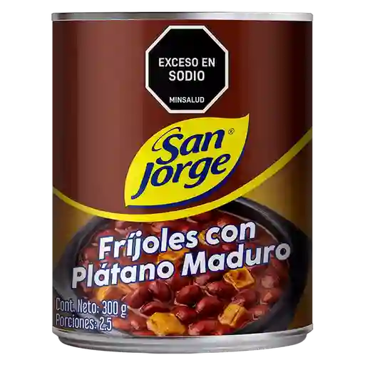San Jorge Frijol Con Plátano Maduro