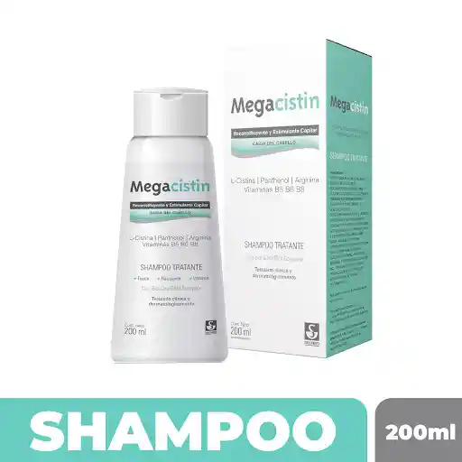 Megacistin Shampoo Tratante Caída del Cabello
