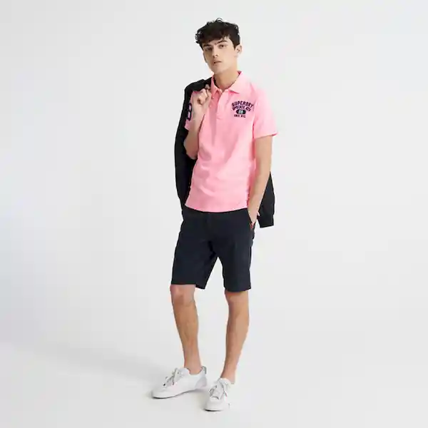 Superdry Camiseta Polo Classic Superstate Manga Sisa Talla M