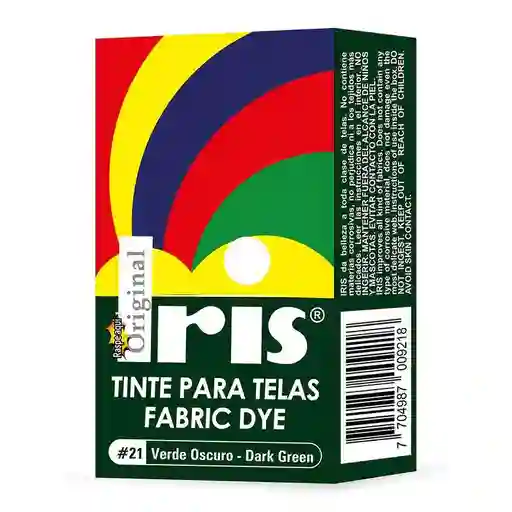 Iris Tinte para Telas Verde Oscuro #21