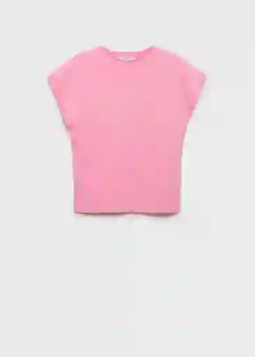Jersey Camin Rosa Pastel Talla S Mujer Mango
