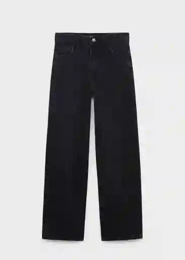 Jean Danila Tejano Negro Talla 42 Mujer Mango