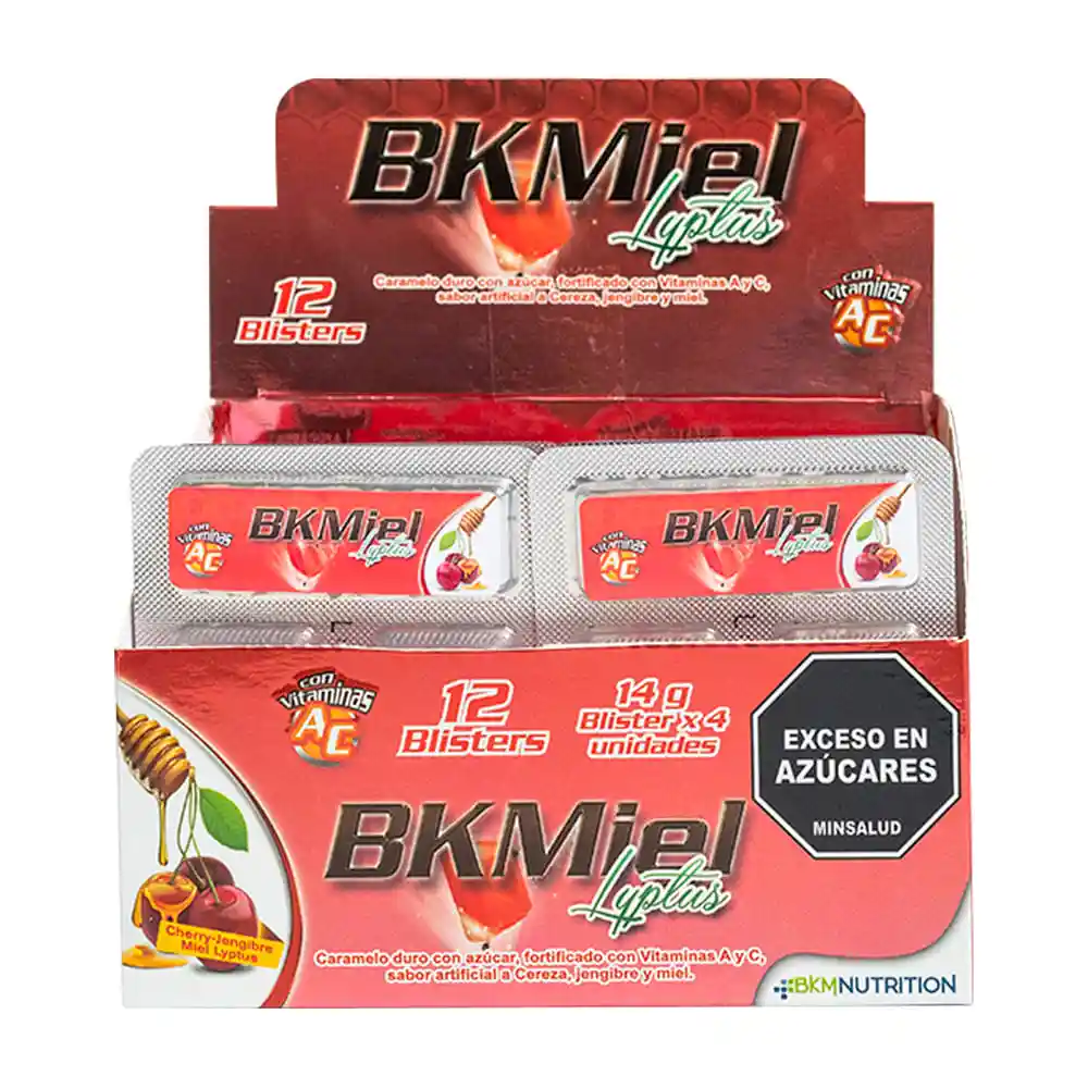 Bkmiel Lyptus Bkm Cereza/miel/jengibre