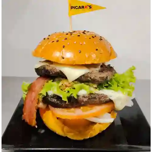 Hamburguesa la pícara