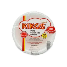 Kikos Plato Tenedor Vaso