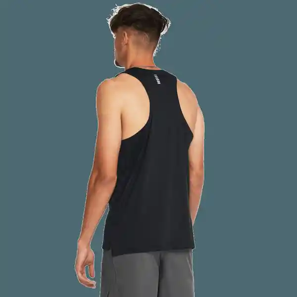 Under Armour Camiseta Streaker Hombre Negro LG Ref: 1382585-001