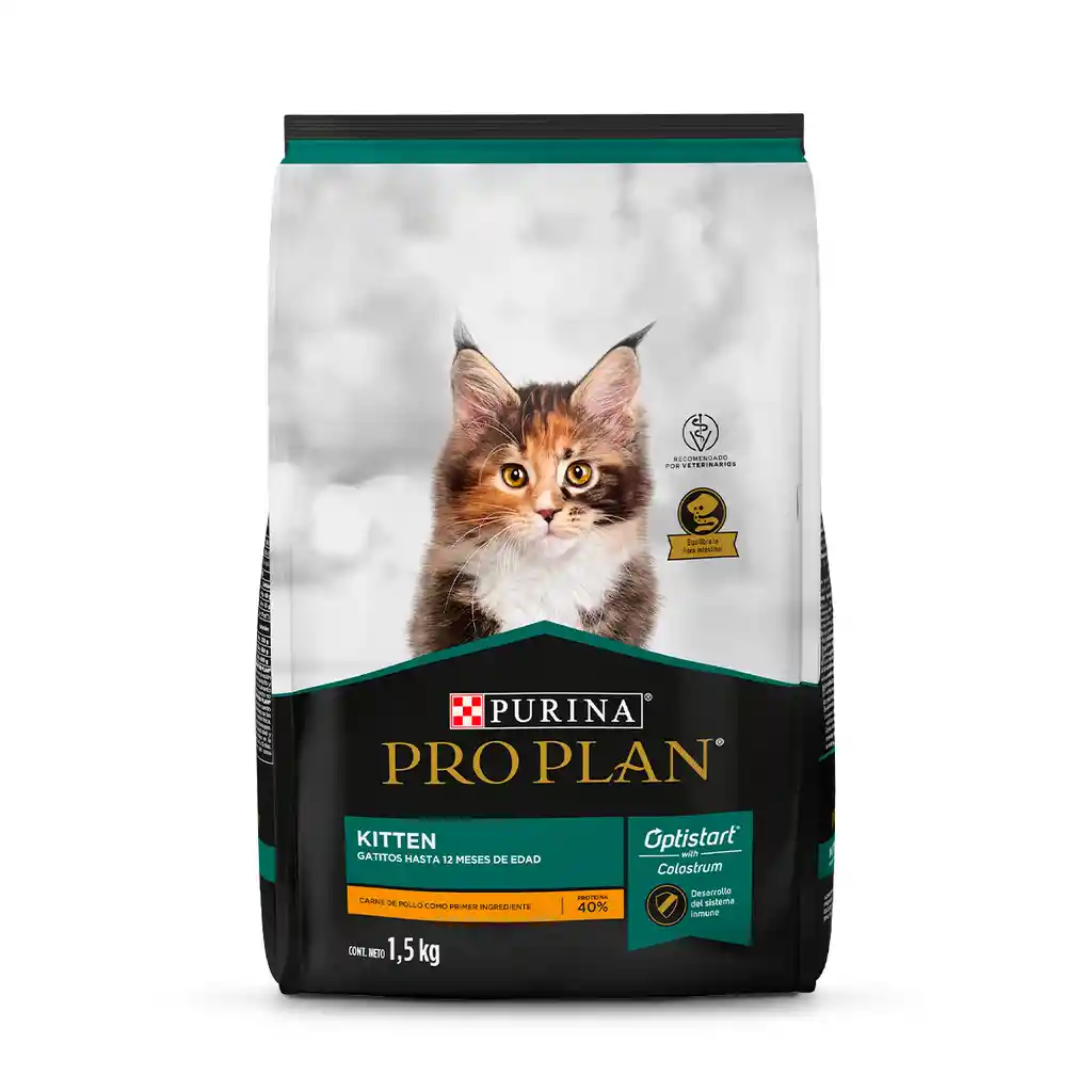 Comida para Gatitos Purina Pro Plan x 1,5 kg