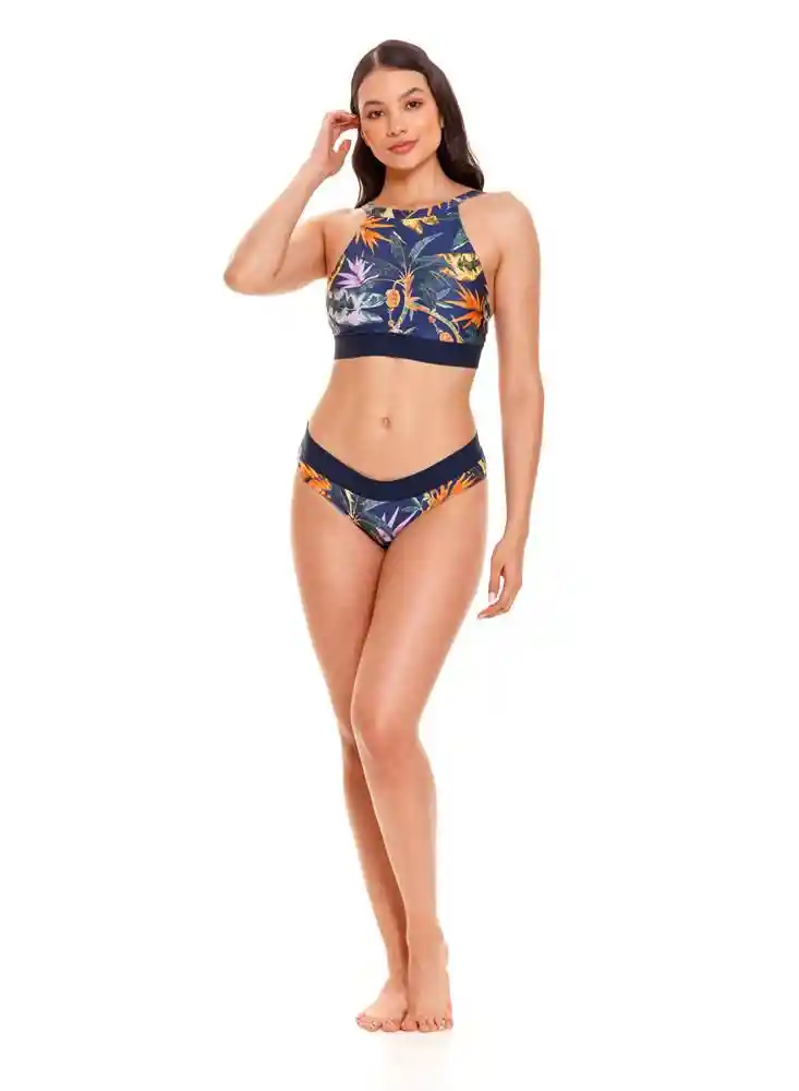 Vestido de Baño Bikini S-azul