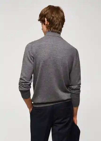 Jersey Lotust Gris Medio Vigoré Talla S Hombre Mango