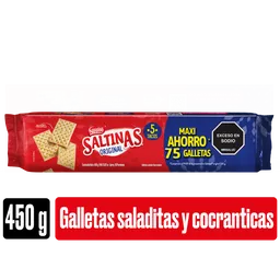 Galletas SALTINAS Original 5 tacos x 450g
