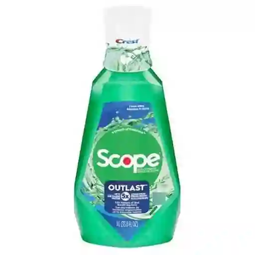 Crest Scope Enjuague Bucal Menta