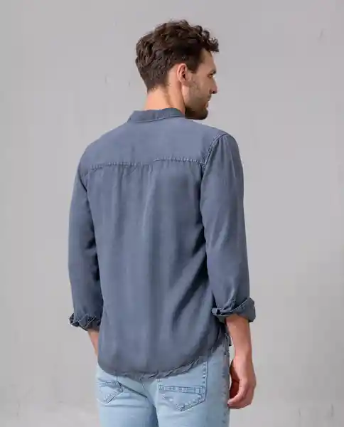 Camisa Hombre Azul Talla XL 111G003 Rifle