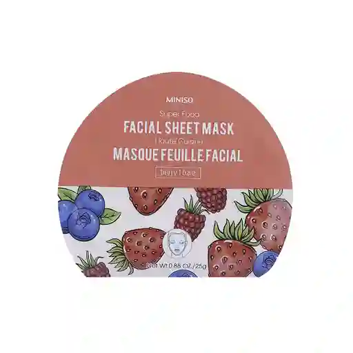 Mascarilla Facial Super Food Baya Miniso