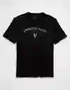 Camiseta Hombre Negro Talla XXL 4819067 American Eagle