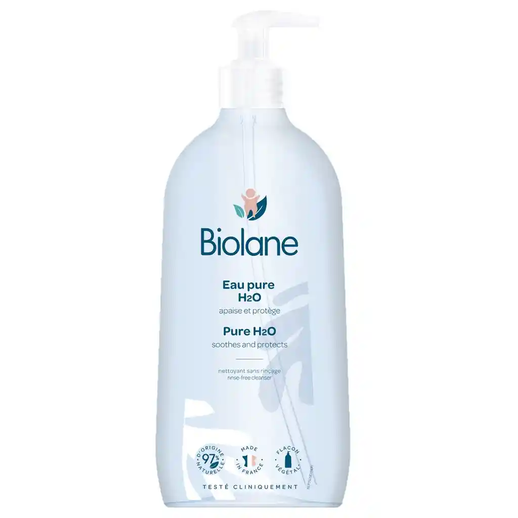 Limpiador Diario Biolane Eau Pure H2o Para Bebe