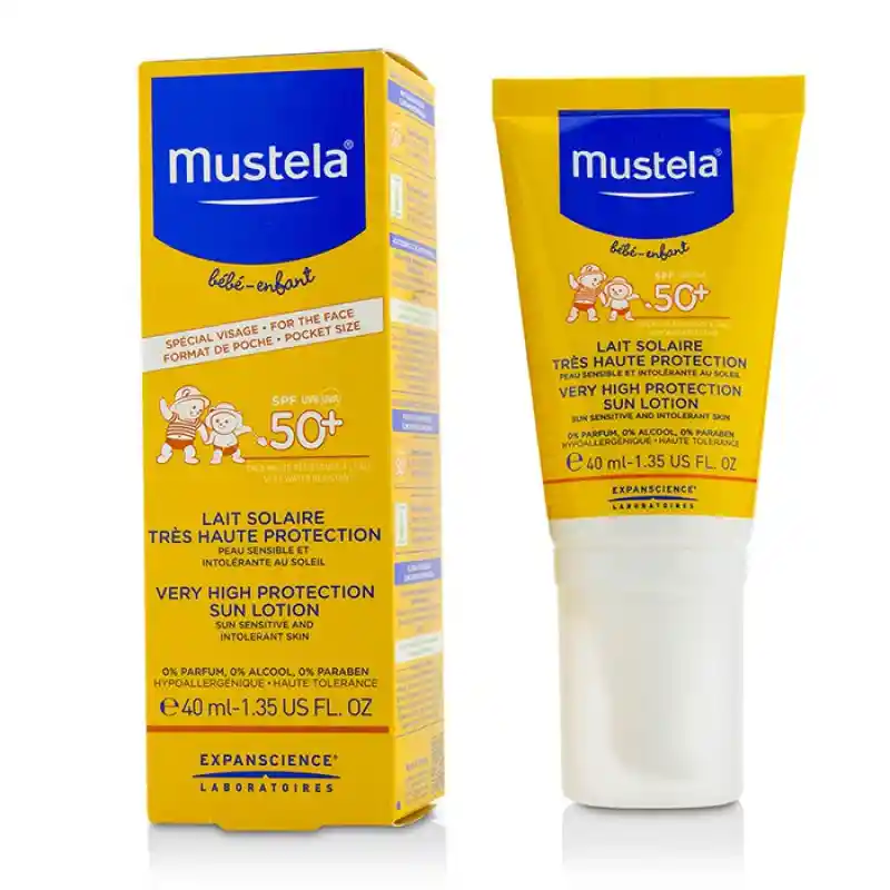 Mustela Protector Solar Facial para Bebé SPF 50+