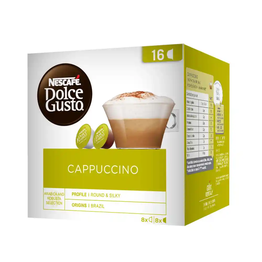 Nescafé Dolce Gusto Cápsulas de Café Capuccino