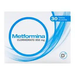 Diabetrics Metformina Clorhidrato (850 mg)